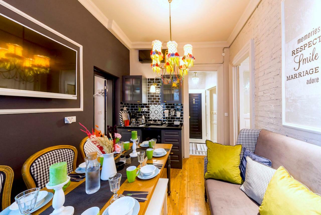 Апартаменты Galata Chic Delux Flats Стамбул Экстерьер фото